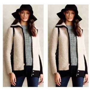 Anthropologie Sparrow Boucle Teddy coat jacket sm